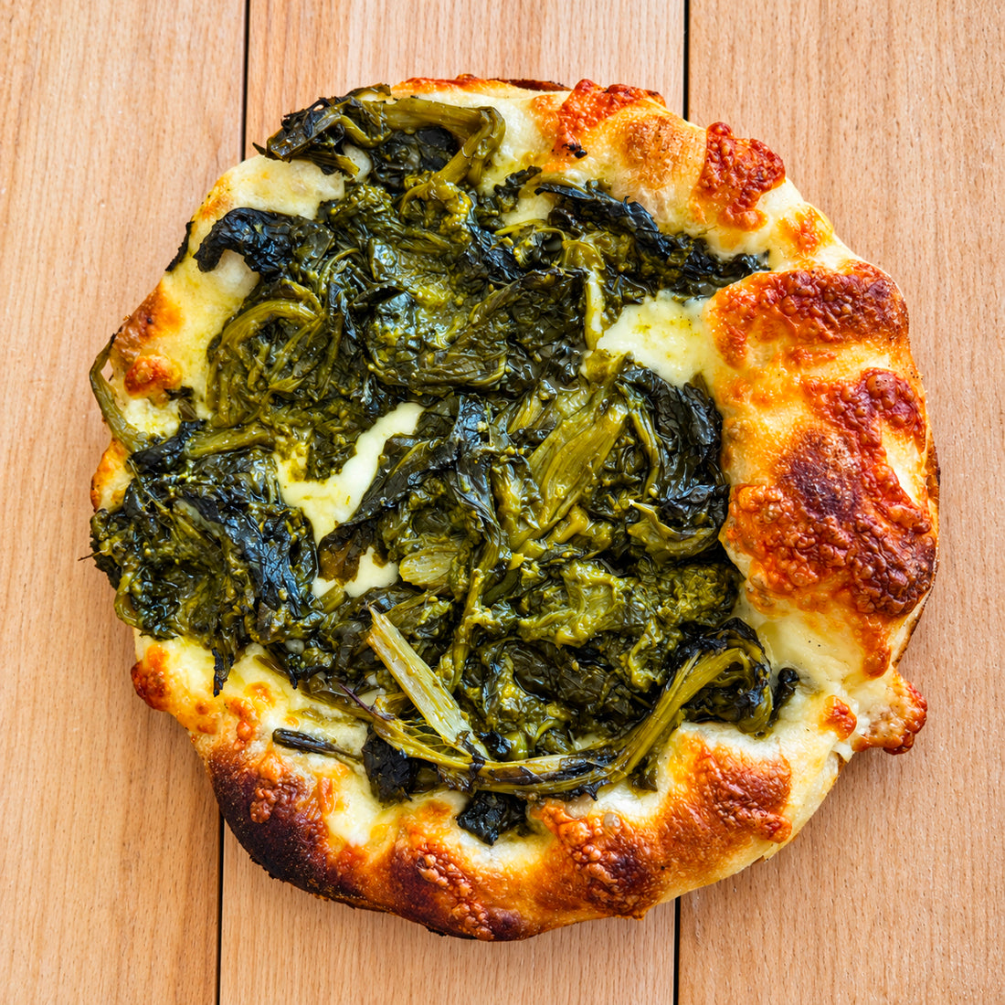 Pizzette con Friarielli e Mozzarella — Cartone da 12 pezzi
