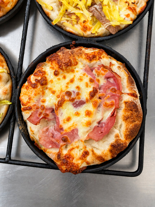 Pizzette con Cotto e Mozzarella — Cartone da 12 pezzi